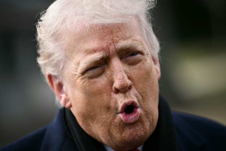 Donald Trump à Washington, le 16 janvier 2026