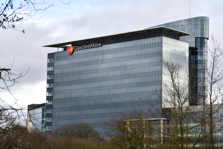 Le siège de GSK à Londres, le 2 février 2022.