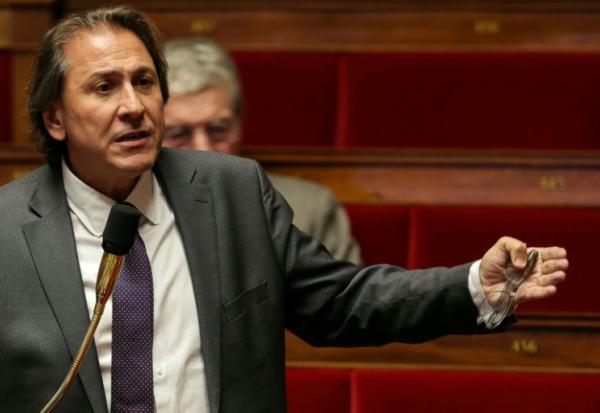 Le député PS Jérôme Guedj à l'Assemblée nationale à Paris le 4 décembre 2025
