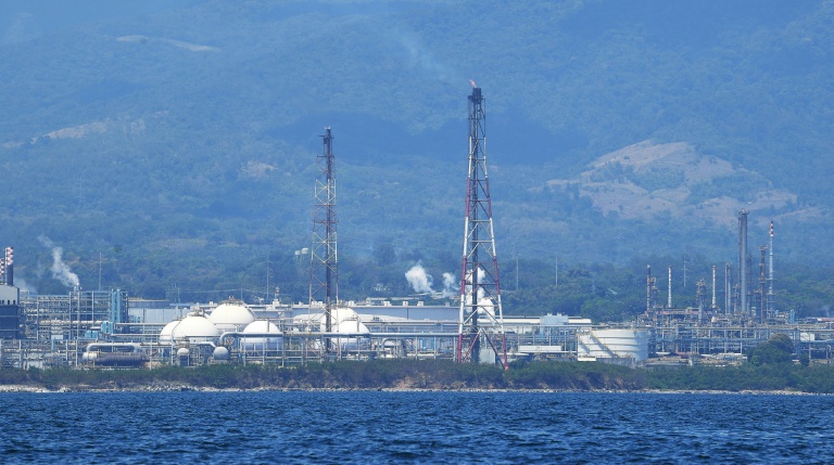 Raffinerie de Petron Bataan Refinery (PBR) aux Philippines qui a déclaré l'état d'urgence énergétique à Limay  dans la province de Bataan (nord-est) le 26 mars 2026 