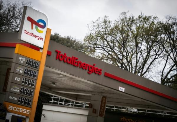 Une station-service TotalEnergies en rupture de carburants à Toulouse, le 3 avril 2026 dans le sud de la France