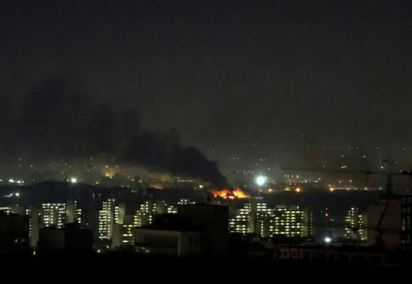 Bombardement de l'aéroport Mehrabad de Téhéran, le 7 mars 2026