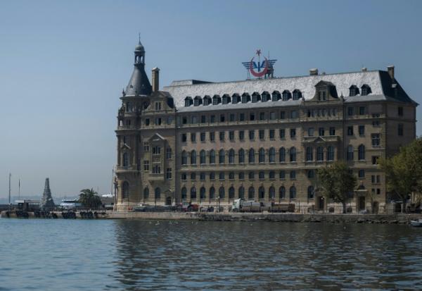 La gare de Haydarpasa à Istanbul, le 22 août 2025 en Turquie