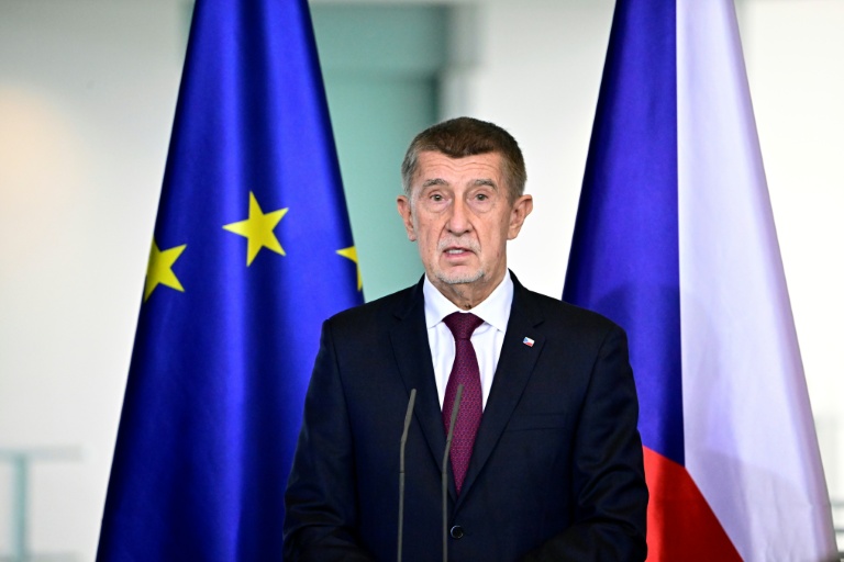 Le Premier ministre tchèque Andrej Babis à Berlin (Allemagne) le 10 mars 2026