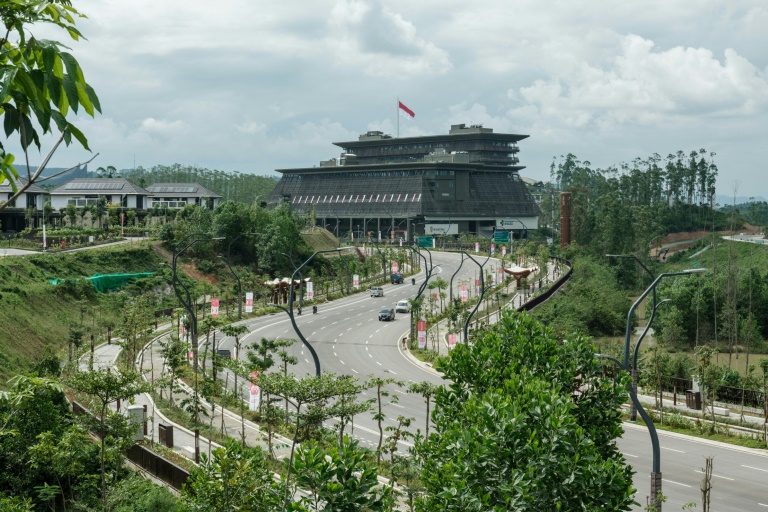 L'hôpital nouvellement construit à Ibu Kota Nusantara (IKN), la nouvelle capitale prévue de l'Indonésie, le 15 août 2025