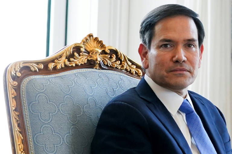 Le secrétaire d'Etat américain Marco Rubio à Doha, le 16 septembre 2025