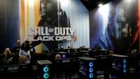 Echantillon de "Call of Duty: Black Ops 7" présenté aux visiteurs de la Paris Games Week le 30 octobre 2025 à Paris.