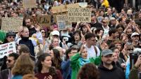 Cortège de manifestants à Rennes le 18 septembre 2025