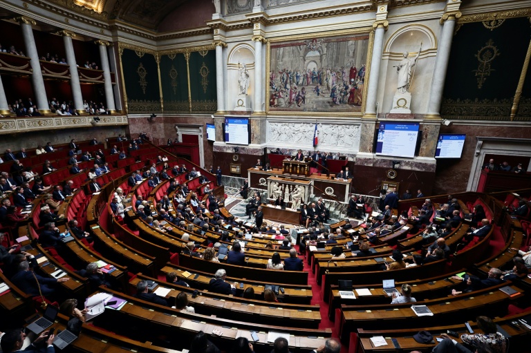 Le ministre de la Justice, Gérald Darmanin, lors de la séance de questions au gouvernement à l'Assemblée nationale, le 9 juin 2026 à Paris