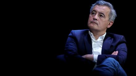 Le ministre de la Justice Gérald Darmanin à Paris le 11 avril 2026