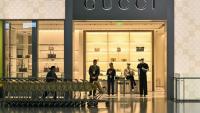 Un magasin Gucci à l'aéroport de Shanghai, le 20 mai 2026