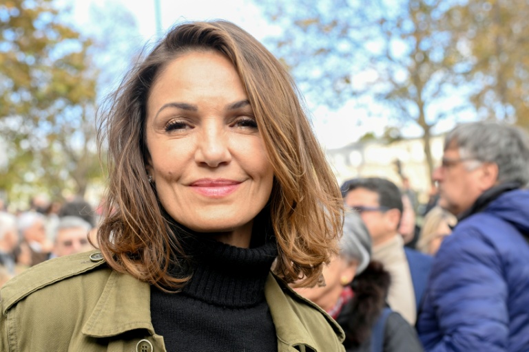 L'actrice française Nadia Fares à Paris, le 19 novembre 2023