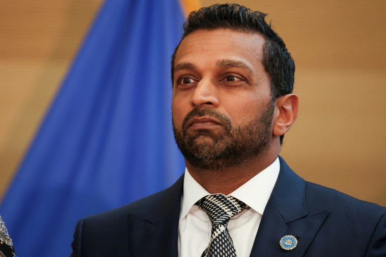 Le directeur du FBI Kash Patel lors d'une conférence de presse à Orem, dans l'Utah, le 12 septembre 2025