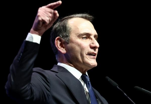 Le député RN Laurent Jacobelli à Châlons-en-Champagne, dans la Marne, le 18 mars 2026