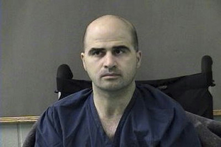 Nidal Hasan, le 9 avril 2010 à Belton aux Etats-Unis