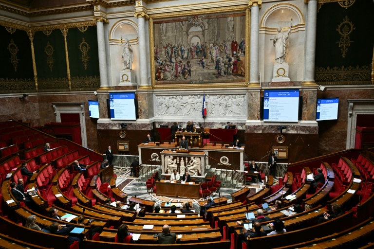 L'Assemblée nationale, le 19 janvier 2026 à Paris