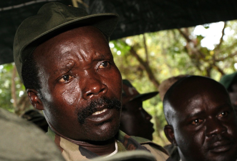 Le leader de la LRA, Joseph Kony, photographié le 12 novembre 2006 à Ri-Kwamba au Soudan du Sud