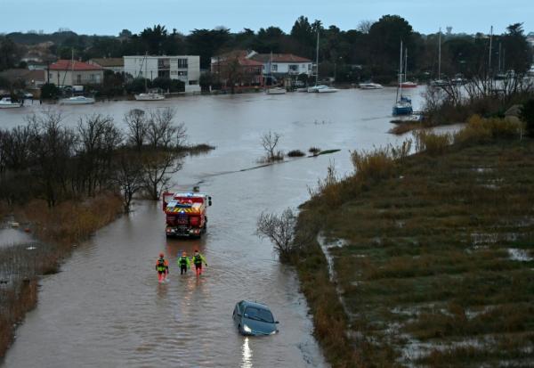 L'Hérault déborde à Agde le 23 décembre 2025