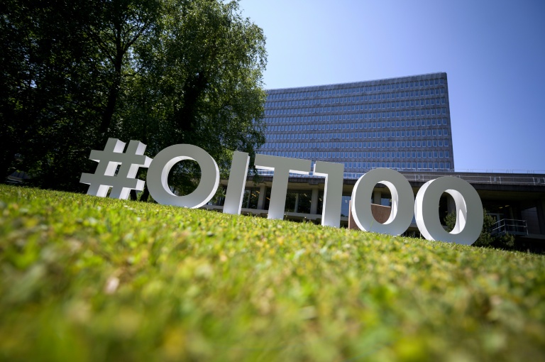 Le siège de l'OIT à Genève, le 7 juin 2019