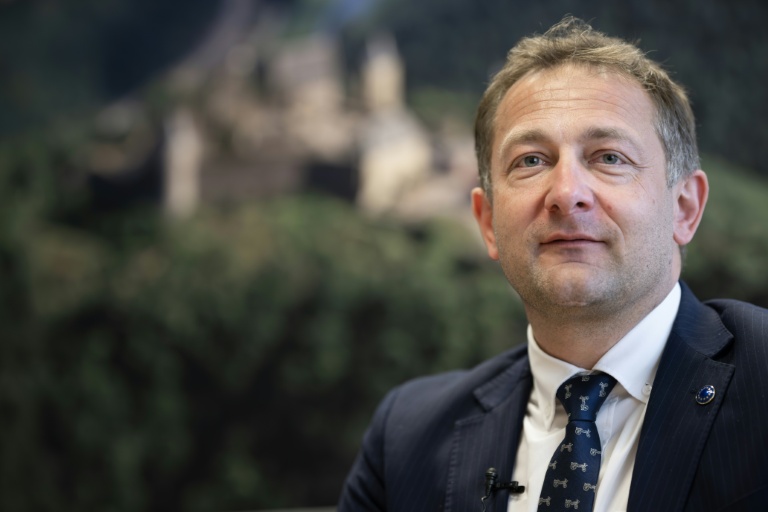 Le commissaire européen à l'Agriculture Christophe Hansen à Bruxelles le 24 février 2026