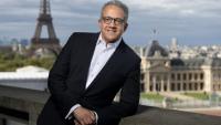 Le directeur général de l'UNESCO, Khaled El-Enany, au siège de l'organisation à Paris, le 17 septembre 2026