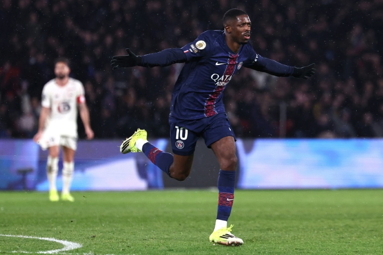 Ousmane Dembélé vient de lancer le PSG vers la victoire 3-0 contre Lille au Parc des Princes, le 16 janvier 2026 