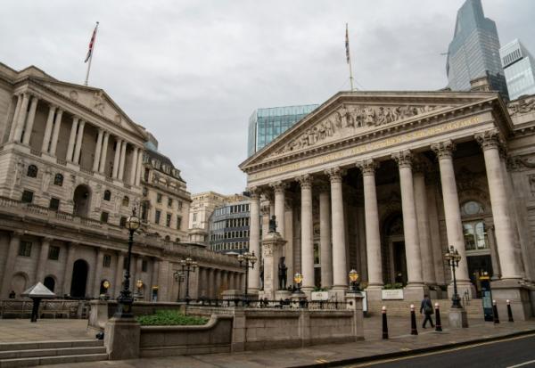 La Banque d'Angleterre (BoE) dans le centre de Londres. Photo prise le 6 novembre 2025
