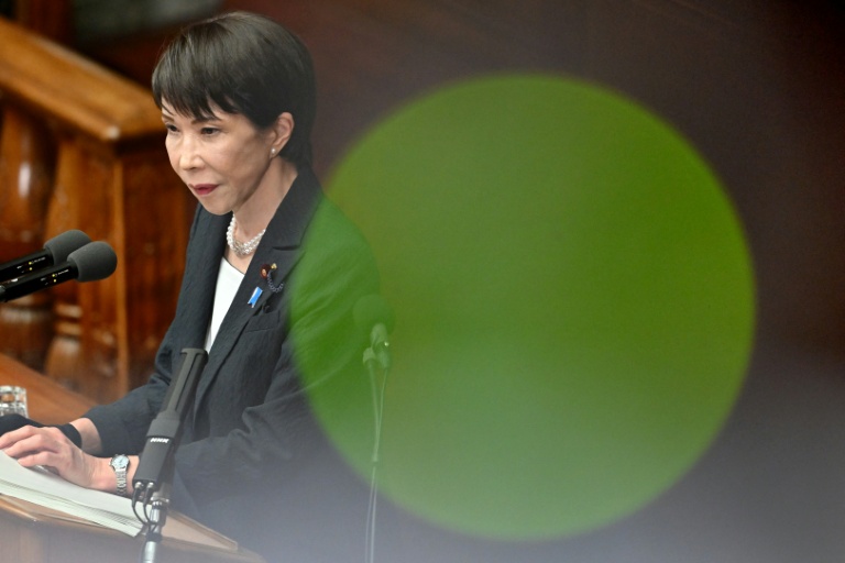 La première ministre Sanae Takaichi le 20 février 2026 à Tokyo au Japon
