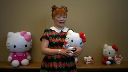 La designeuse de Hello Kitty, Yuko Yamaguchi, le 17 juillet 2014 à Hong Kong