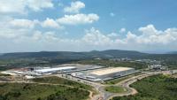 Vue aérienne d’un des centres de données de Microsoft à Colón, dans l'État de Querétaro,  le 30 juillet 2026 au Mexique