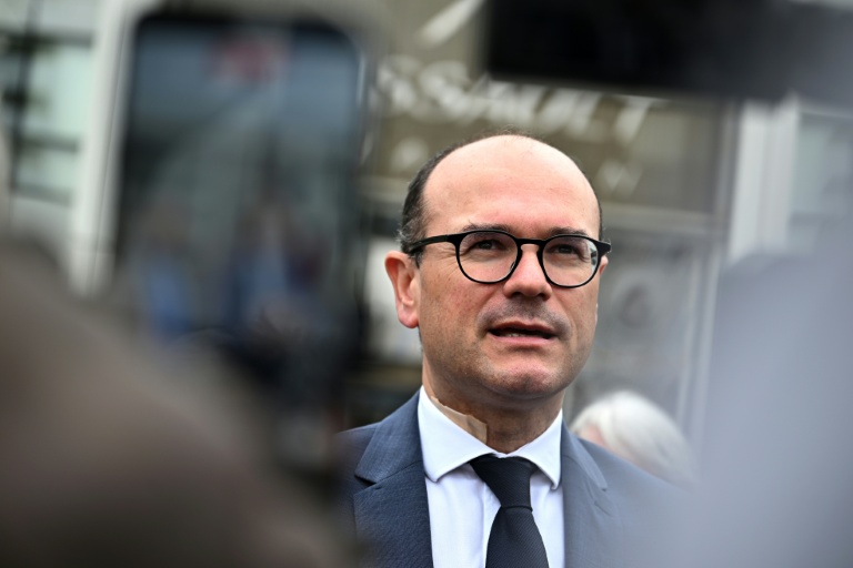 Le ministre délégué à l'Industrie, Sébastien Martin, à Merignac en Gironde le 16 juin 2026