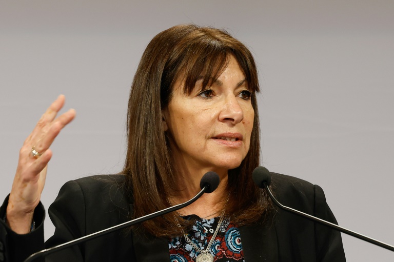 La maire de Paris Anne Hidalgo, le 3 février 2025 à Paris