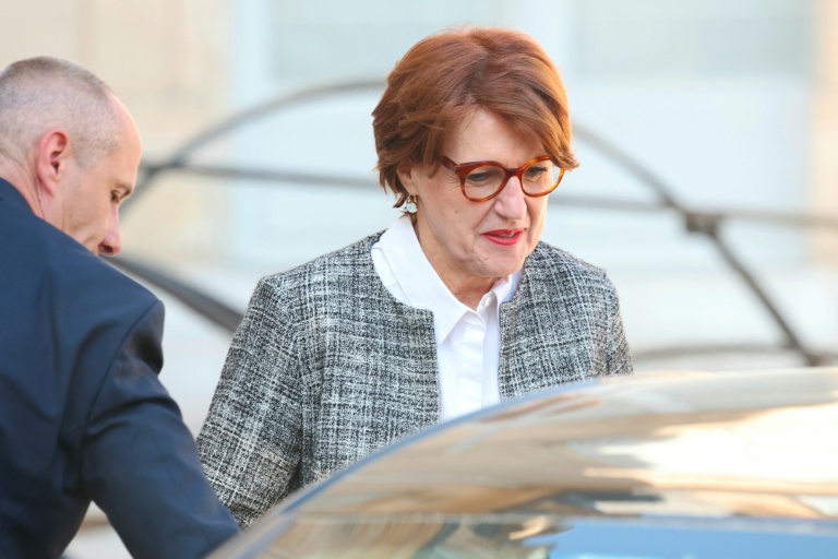 La ministre française de l'Agriculture Annie Genevard, ici le 9 avril 2025 à Paris.