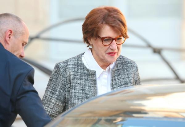 La ministre française de l'Agriculture Annie Genevard, ici le 9 avril 2025 à Paris.