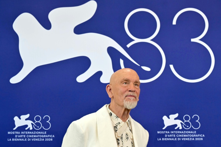 L'acteur américain John Malkovich, à la 83e Mostra de Venise, le 3 septembre 2026 