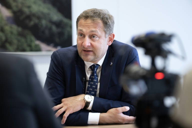 Le commisaire européen à l'Agriculture, Christophe Hansen, le 24 février 2026, à Bruxelles