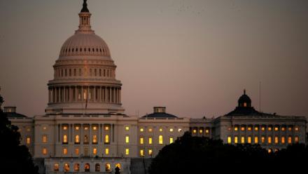 Le Capitole, siège du Congrès américain, à Washington, le 1er octobre 2025