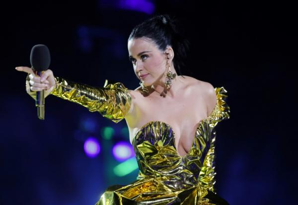 Katy Perry à Windsor, au  Royaume-Uni, le 7 mai 2023