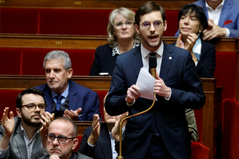 Le texte a été porté par le député PS Inaki Echaniz, ici à l'Assemblée le 20 décembre 2023.