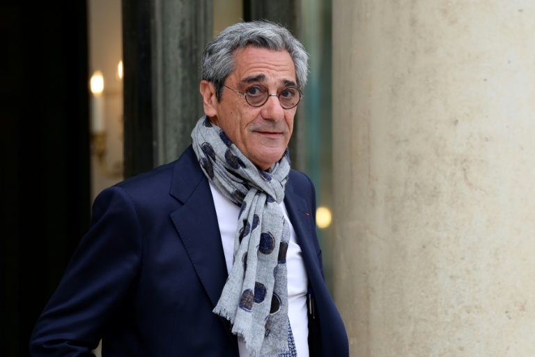 Serge Papin à l'Elysée le 15 avril 2026