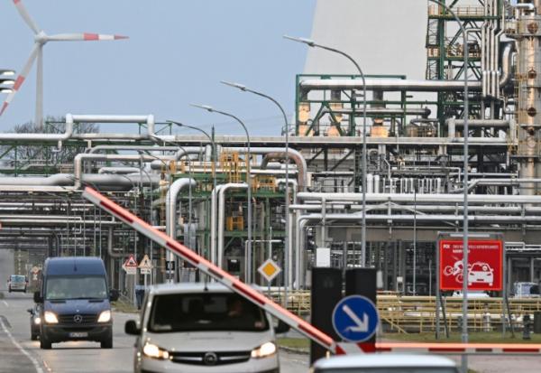 La raffinerie PCK à Schwedt, dans le nord-est de l'Allemagne