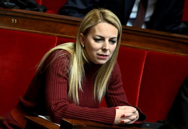 La parlementaire RN Edwige Diaz lors d'un débat sur le projet de budget à l'Assemblée nationale, le 19 novembre 2025