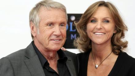 Yves Rénier et son épouse Karin, le 10 juin 2012 à Monaco