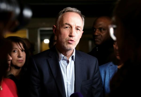 Emmanuel Grégoire, candidat socialiste à la mairie de Paris, à Paris le 5 novembre 2025 