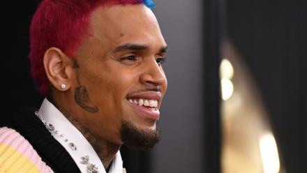 Le chanteur Chris Brown le 26 janvier 2020 à Los Angeles.