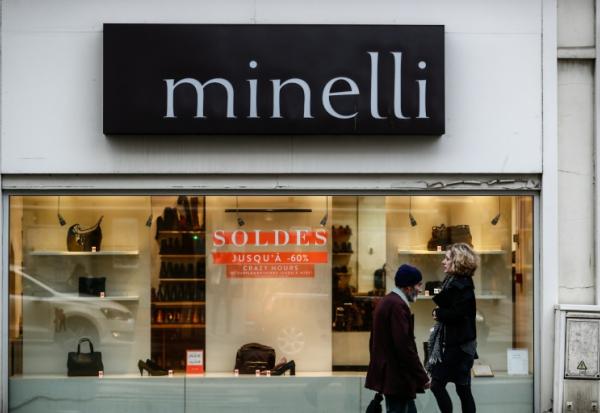 Un magasin Minelli à Caen, en janvier 2020