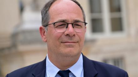 Le député Emmanuel Maurel, le 8 juillet 2024 à Paris