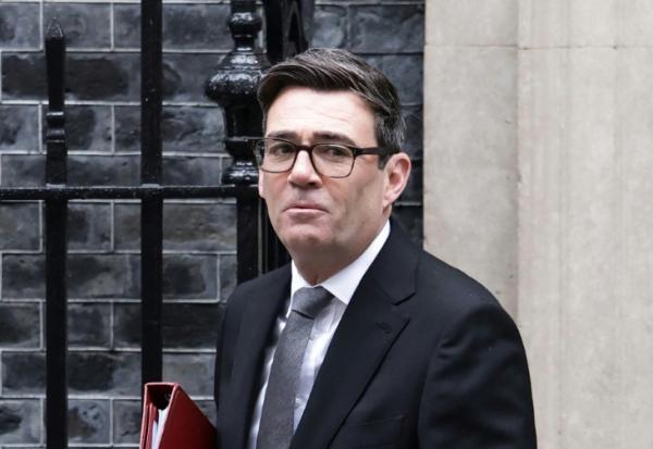 Le Premier ministre britannique Andy Burnham, à Londres le 21 octobre 2026.