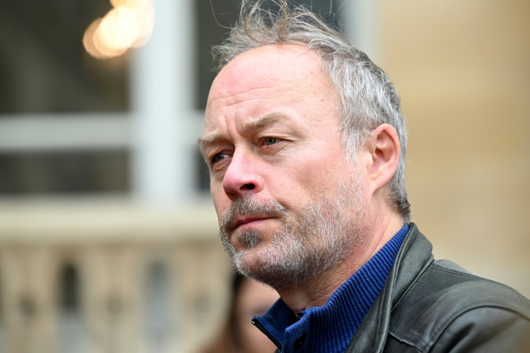 Denis Gravouil, de la CGT, au ministère du Travail à Paris, le 21 novembre 2022. 