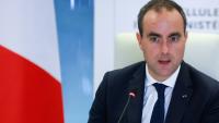 Le Premier ministre français Sébastien Lecornu durant la réunion d'une cellule interministérielle de crise place Beauvau, à Paris, le 1er octobre 2026